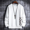 Sudadera con cuello redondo de anime de otoño para hombre