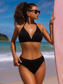 Ensemble de bikini noué à col licou