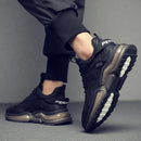 SUAVE II Zapatillas casuales de cuero genuino para hombre