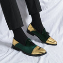JM Mocassins en velours faits à la main pour homme