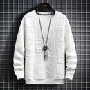 Men's Letter Print Fall Korean Streetwear Sweatshirt