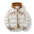 STRONG Chaqueta Parkers con capucha para hombre