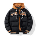 STRONG Chaqueta Parkers con capucha para hombre