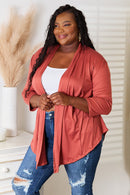 Culture Code Cardigan ouvert sur le devant pleine taille