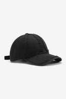 Distressed Adjustable Baseball Cap