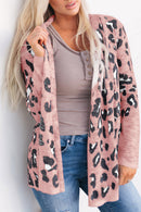 Cardigan imprimé à manches longues