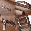 Bolso de hombro multifunción de cuero PU para hombre WEIXIER