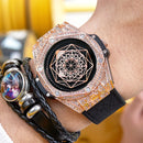 ONOLA Montre à quartz analogique de luxe pour homme