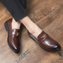 Mocassins de mariage formels en similicuir pour hommes