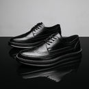 Mocasines planos de piel serraje para hombre