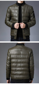 DES Homme Fashionista Veste matelassée en cuir