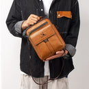 WEIXER Bolsos cruzados casuales de cuero PU para hombres