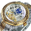 FORSINING Reloj Tourbillon Skeleton Phase para hombre