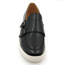 Mocasines Business de piel en punta para hombre