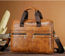 WEIXER Maletín vintage para hombre Bolso bandolera