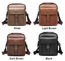 WEIXER Bolso bandolera vintage de lujo para hombre