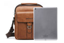WEIXER Bolso bandolera vintage de lujo para hombre