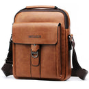 WEIXER Bolso bandolera vintage de lujo para hombre