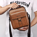 WEIXER Bolso bandolera vintage de lujo para hombre
