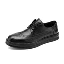 Mocasines planos de piel serraje para hombre