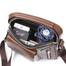 Bolso de hombro multifunción de cuero PU para hombre WEIXIER