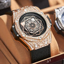 ONOLA Montre à quartz analogique de luxe pour homme