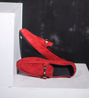 Mocassins en cuir à enfiler de créateur pour hommes