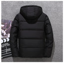 DES Veste d'hiver à capuche pour homme