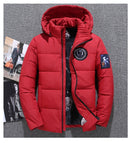 DES Veste d'hiver à capuche pour homme
