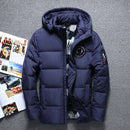 DES Veste d'hiver à capuche pour homme