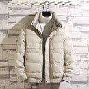 Veste coréenne d'hiver Parkas Puffer DES pour hommes