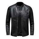 PHO Veste légère en similicuir pour homme