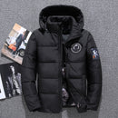 DES Veste d'hiver à capuche pour homme