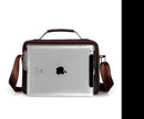 WEIXIER Men's Shoulder/Hand PU Leather Briefcase Bag