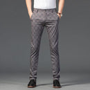 JAYWOOD Men's Classic Plaid Formal Pants - AM APPAREL