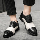 YRL Men's Multi Color Pantent Leather Oxfords - AM APPAREL