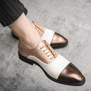 YRL Men's Multi Color Pantent Leather Oxfords - AM APPAREL