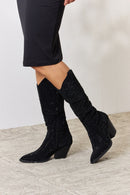 Bottes de cowboy hautes avec strass Forever Link