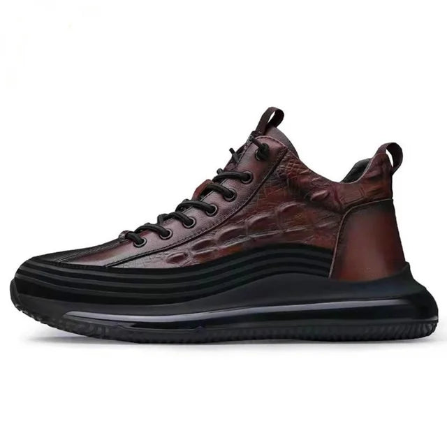 SUAVE Men's Lace Up Vulcanized Sneakers