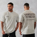 T-shirt de fitness surdimensionné vintage pour hommes 