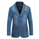 Men's Casual Denim Suit Jacket