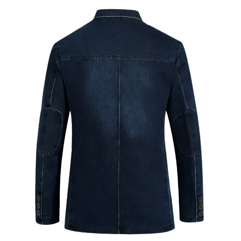 Men's Casual Denim Suit Jacket