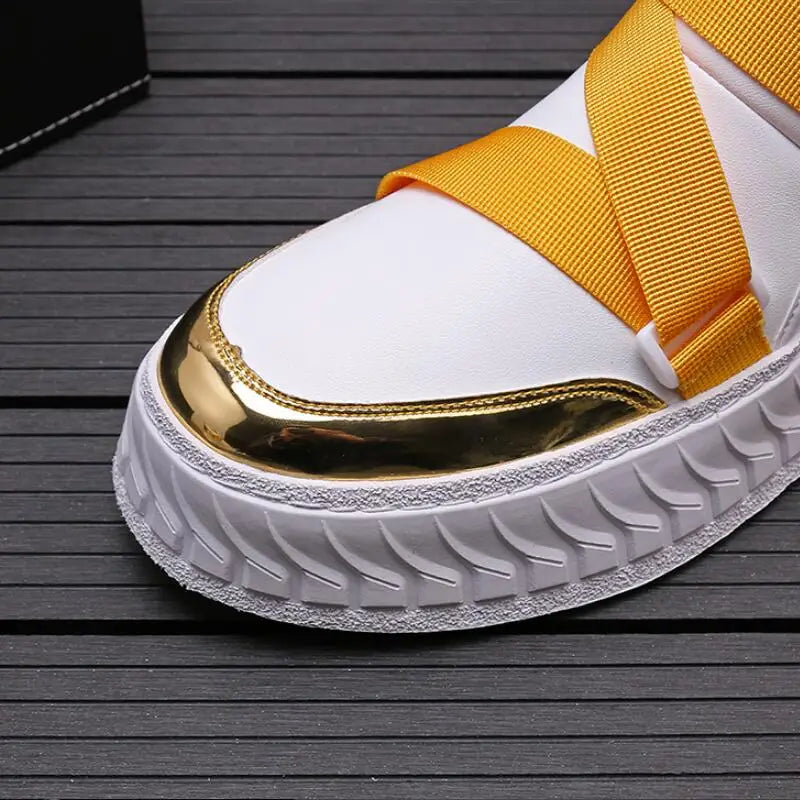 UBARNE II Men's Thick Sole Designer Sneakers