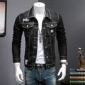 Men's Spring Casual Korean Slim Denim Jacket