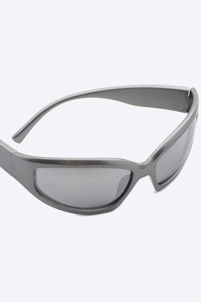 Gafas de sol tipo ojo de gato de policarbonato UV400