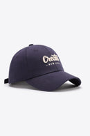 CREATE NEW LIFE Casquette de baseball ajustable en coton