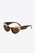 Gafas de sol tipo ojo de gato con ribete de diamantes de imitación UV400