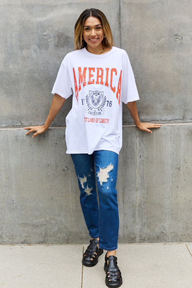 Sweet Claire "América: Dulce tierra de la libertad" Camiseta gráfica
