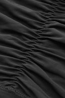 Short galbant pleine taille à crochet et œil