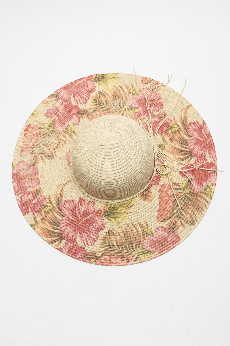 Chapeau de soleil à nœud floral Justin Taylor